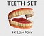 Teeth Low Poly