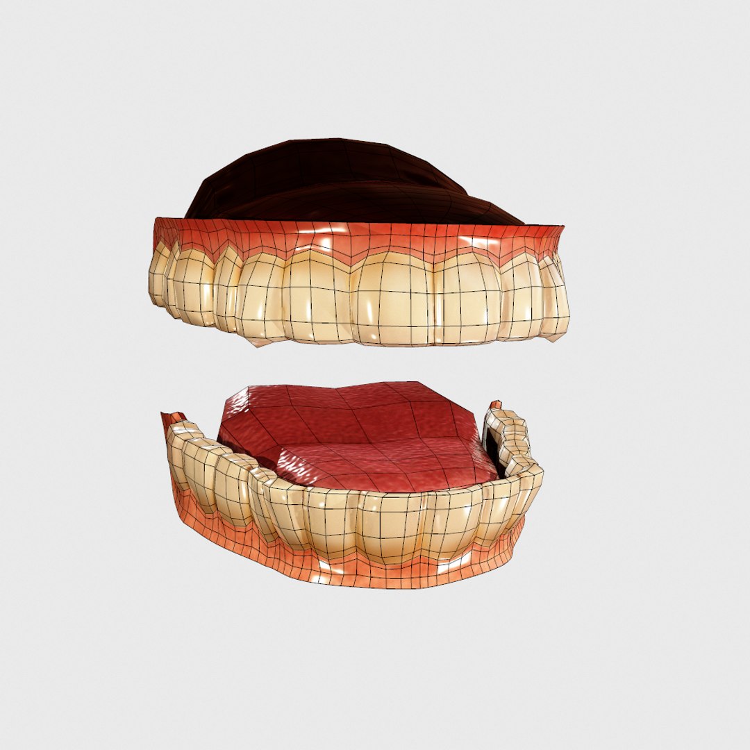 teeth 3D model https://p.turbosquid.com/ts-thumb/M0/0FJSDr/q3lMglCF/screenshot005/png/1546315124/1920x1080/fit_q87/030442e4699ad2e25517d63d225e46285e56908b/screenshot005.jpg