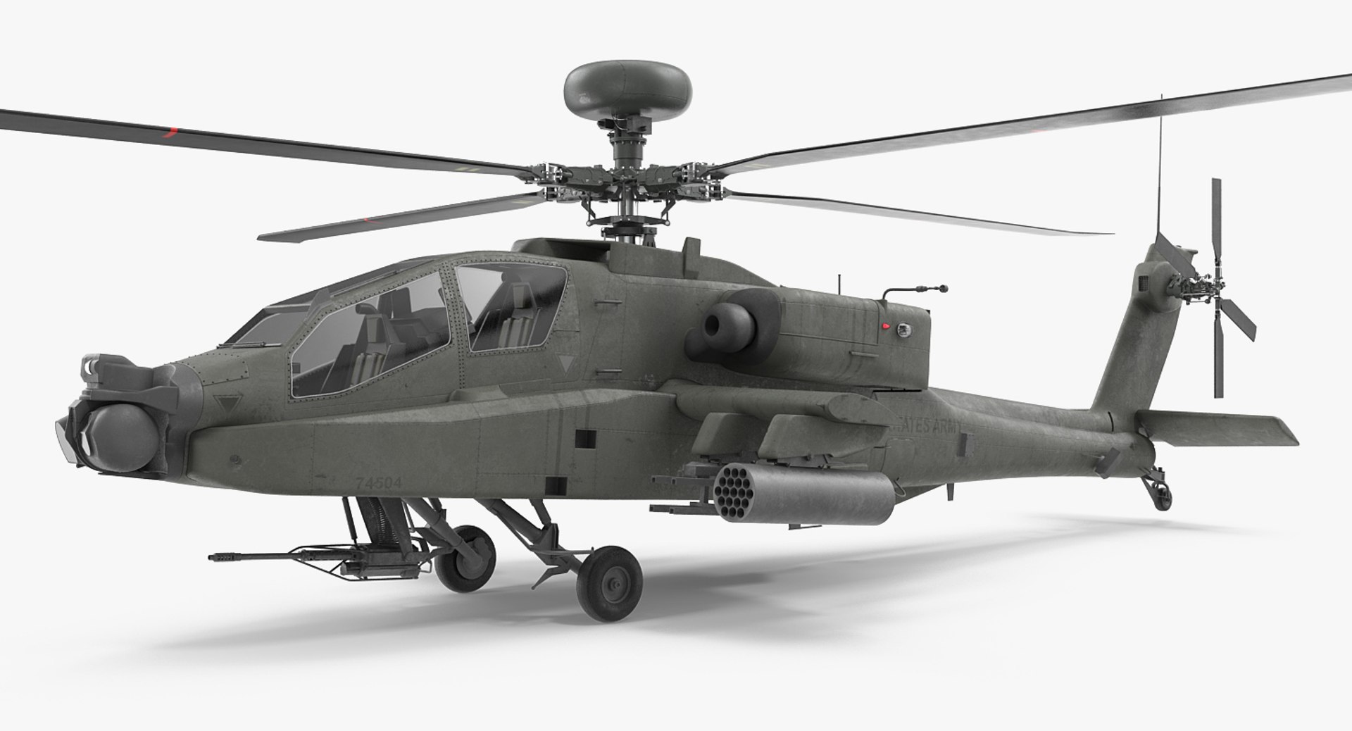 3d ah-64d apache longbow