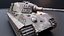 Tanque alemán Panzer VI Tiger II modelo 3d