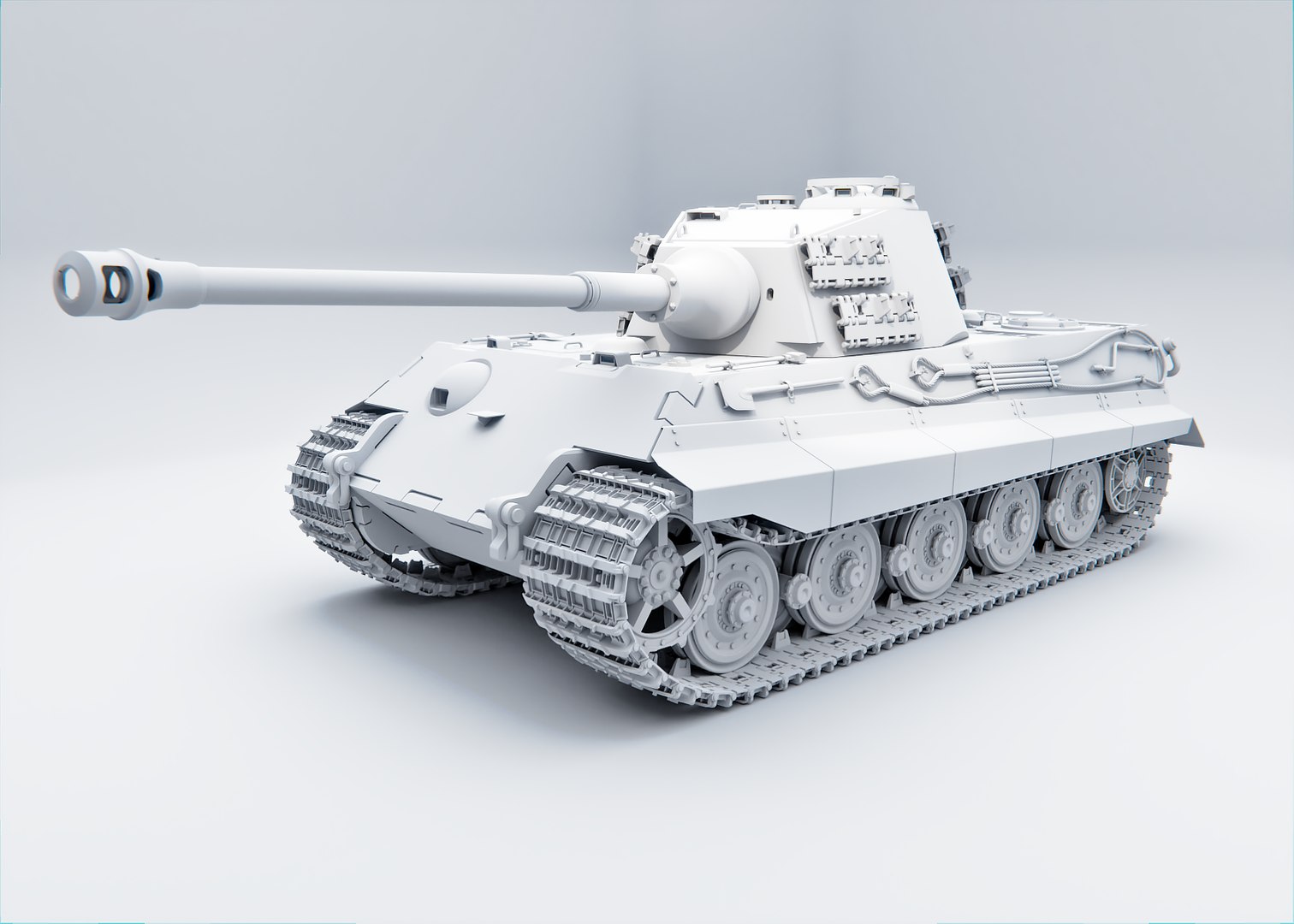 Panzer VI Tiger II German Tank 3D model 3D https://p.turbosquid.com/ts-thumb/M0/64KRtG/Nl/clayrender_sharpen/png/1677513313/1920x1080/fit_q87/9cb0e5c0a855cf817f30d5849adcac3a6b9f714a/clayrender_sharpen.jpg
