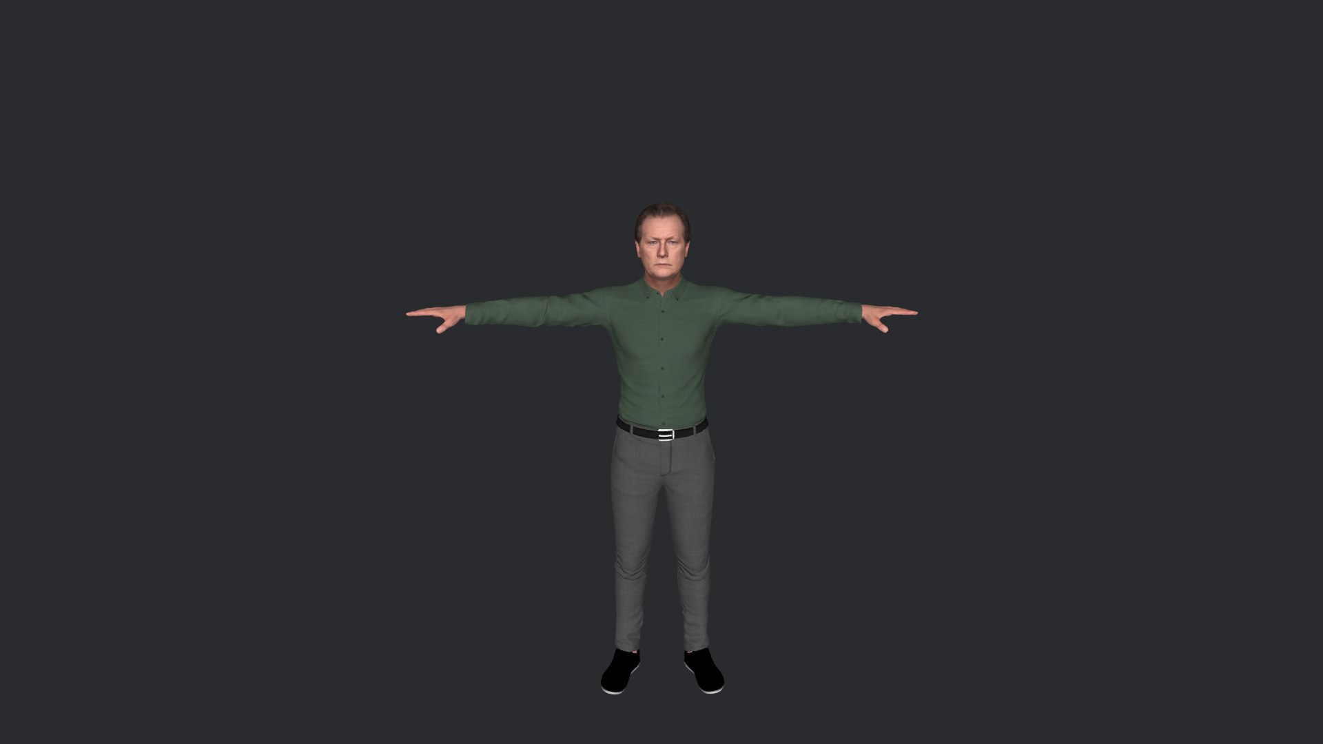 3D Robert Patrick Hyper Realistic Full Body Fully Rigged 3D Character ...