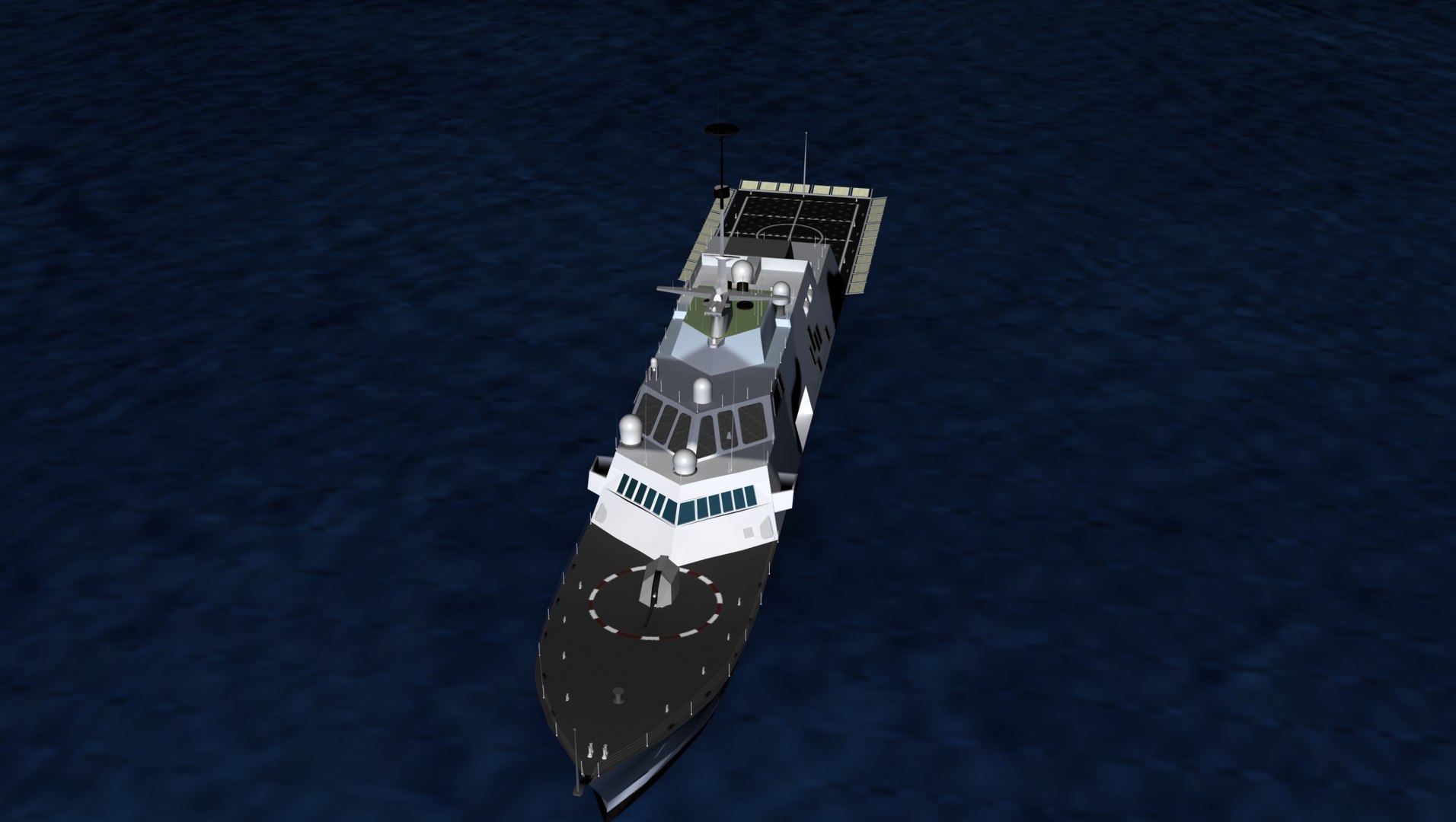 3D Freedom Class Blk 1 LCS-1 USS Freedom model - TurboSquid 1920039