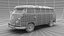 old bus 3d model