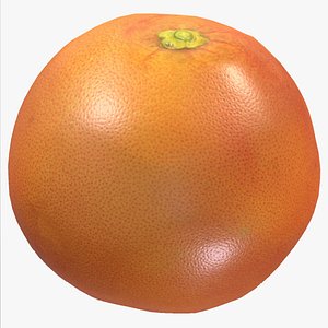 3D Clementine Low Poly
