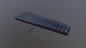 Glockenspiel 3D model