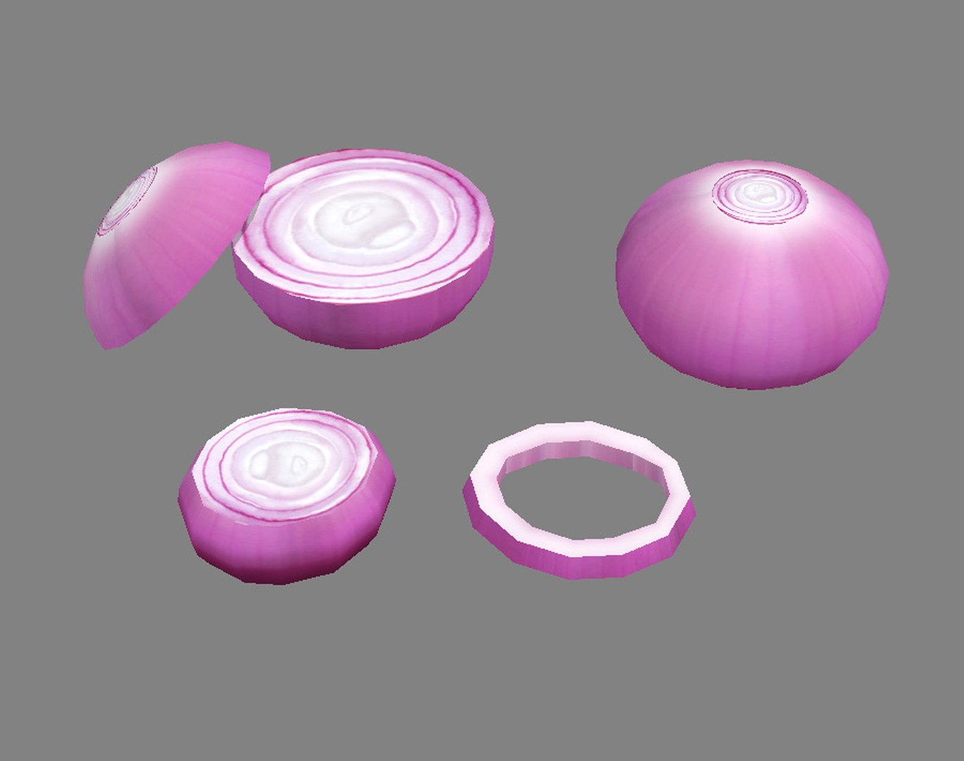 Onion vegetable 3D - TurboSquid 1687929