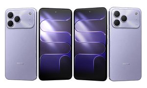 Tecno Spark 50 4G Aurora Purple 3D model