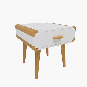 bedside table 09 3D