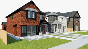 3D model realistic neighborhood