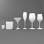 set shot glass 3D