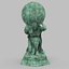 Corroded Hercules Holding Globe