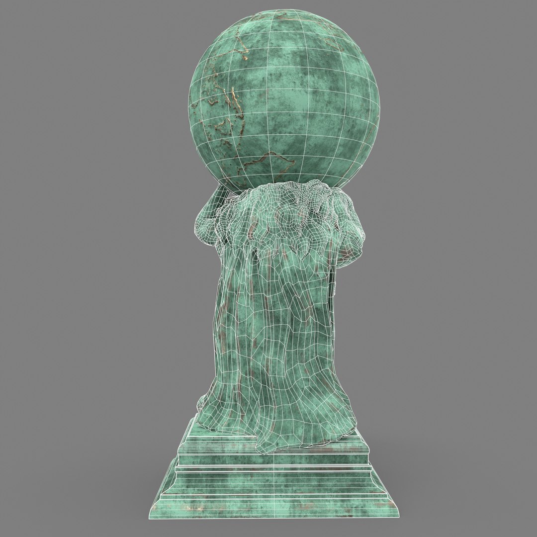 3D Corroded Hercules Holding Globe model https://p.turbosquid.com/ts-thumb/M0/QOiTsR/zw/wireframe_03/jpg/1658646533/1920x1080/fit_q87/6545749dfc6cca5558924830e7a21947e8feae90/wireframe_03.jpg
