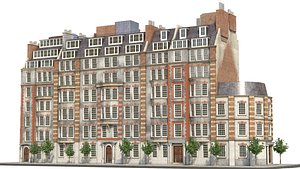 london street 3D model