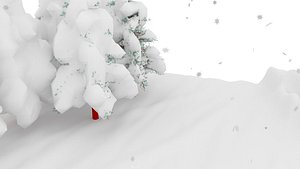 3D model winter