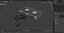 Old Audio Cassette with Unwound Film model