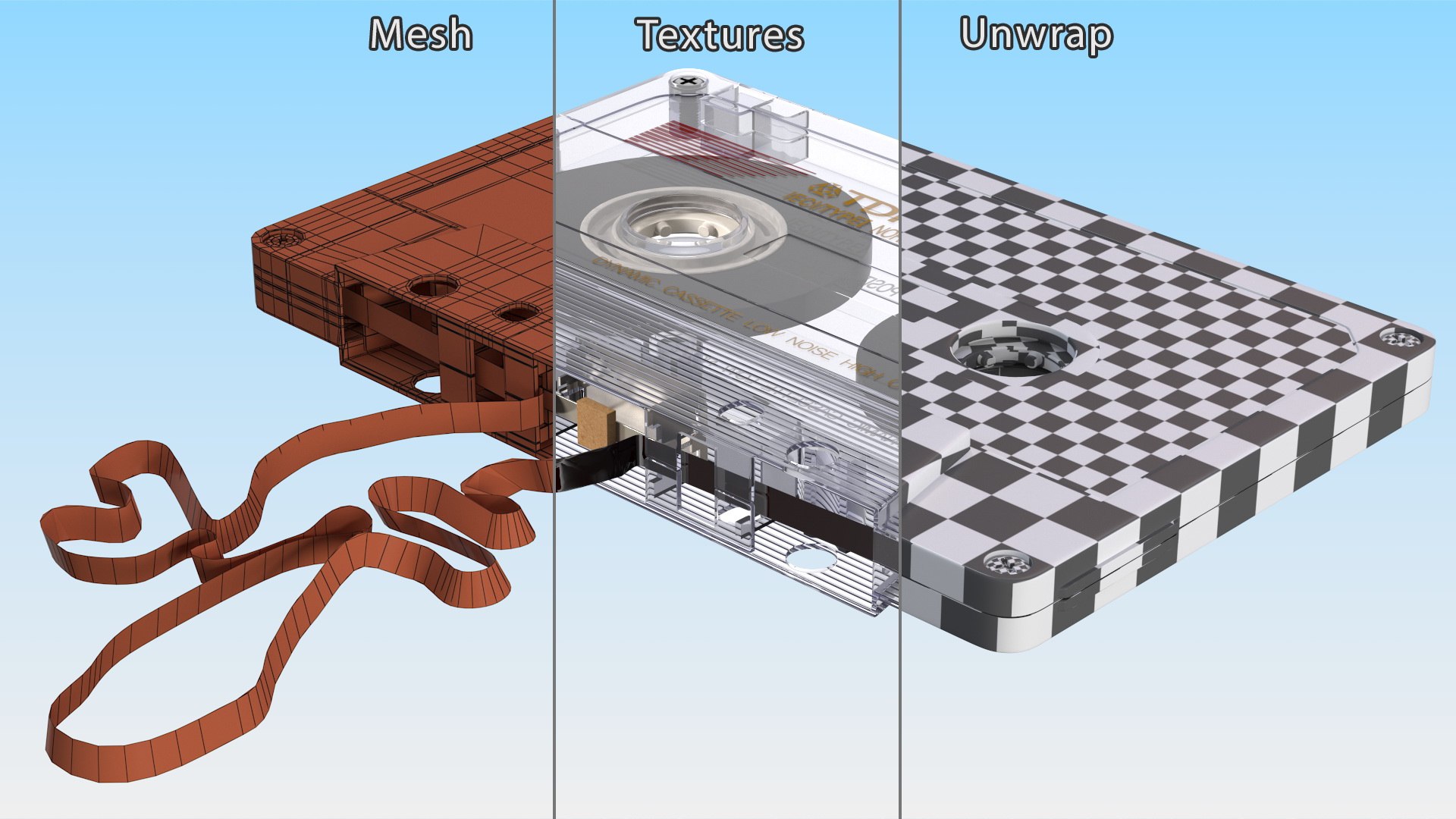 Old Audio Cassette with Unwound Film model https://p.turbosquid.com/ts-thumb/M0/UTHYCt/tR/oldaudiocassettewithunwoundfilm3dmodel020/jpg/1674093185/1920x1080/fit_q87/238dd5651b2fee21596857d2cfadccad54065a28/oldaudiocassettewithunwoundfilm3dmodel020.jpg