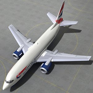 737 - 500 British Airways