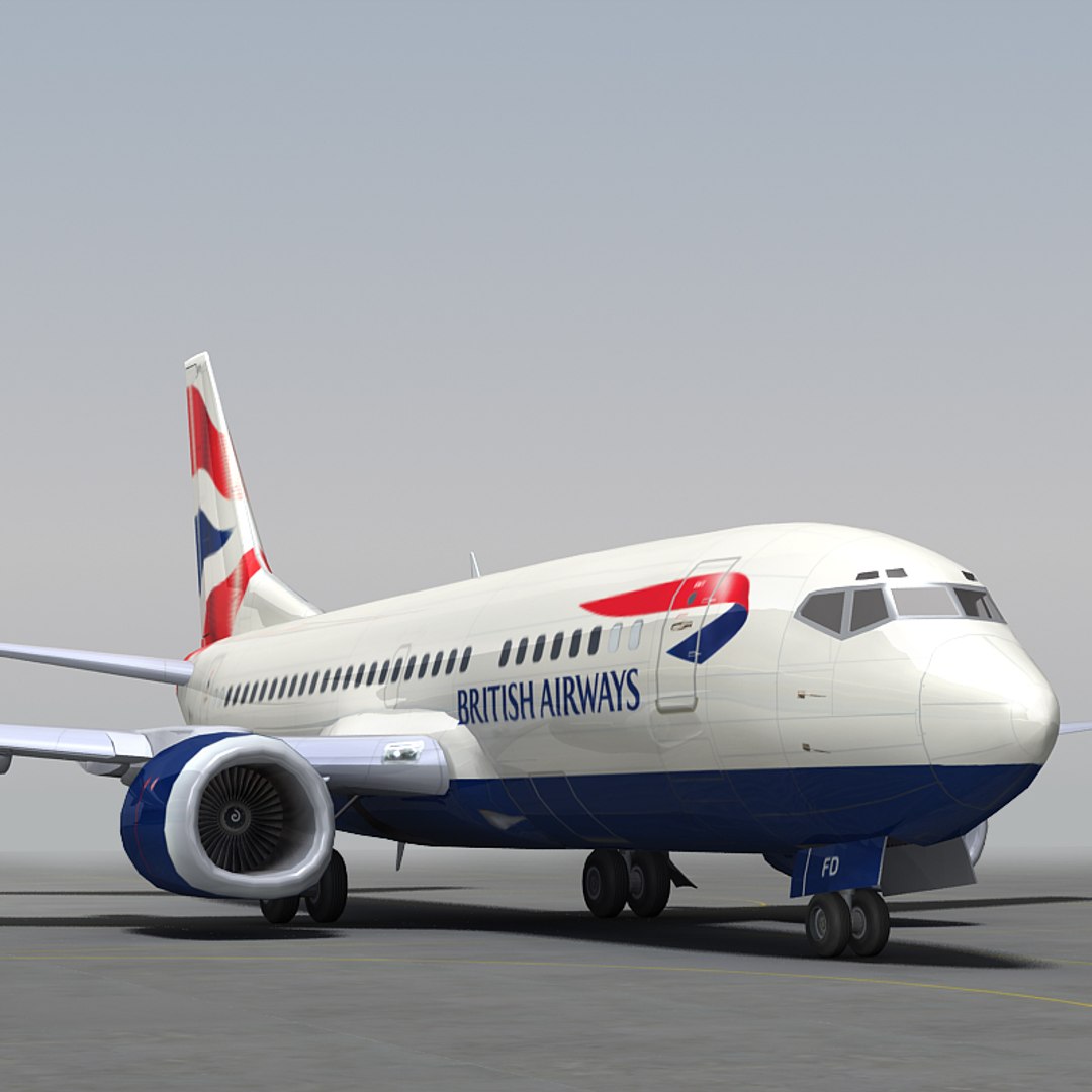 3d boeing 737 500 - model