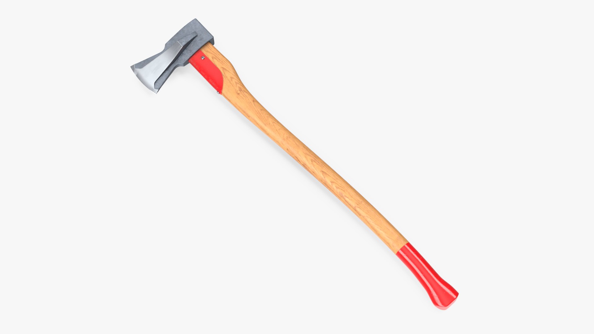 Log Splitting Maul Axe 3D model preview