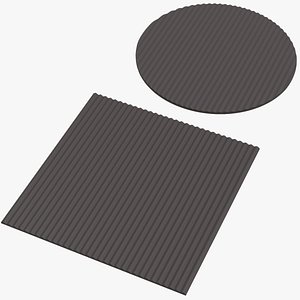 3D Bump Shapes Pad