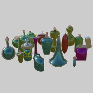 bottle potion model