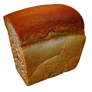 bread 3d obj