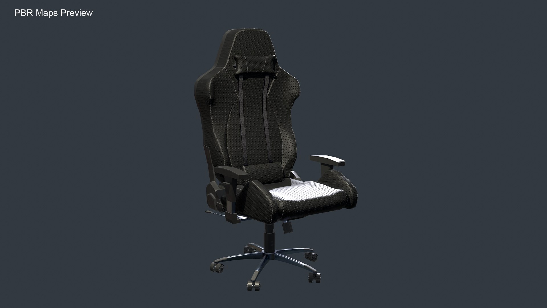 Gaming Chair And Joystick Collection 3D Model - TurboSquid 2117480