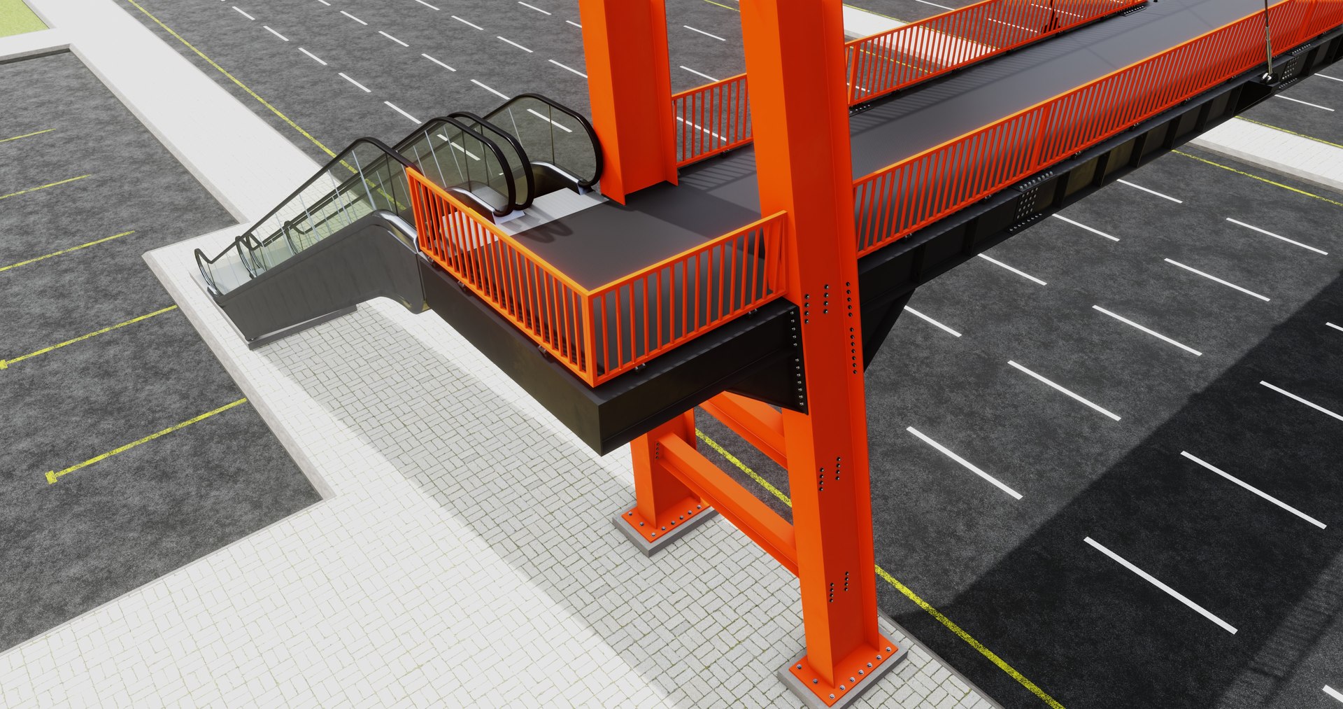Rope Tension Pedestrian Overpass Escalator 3D model https://p.turbosquid.com/ts-thumb/M0/ikwFjZ/CO/25/jpg/1734095321/1920x1080/fit_q87/210dbee9d9d7c5cf7810111bb43769a413a997b2/25.jpg