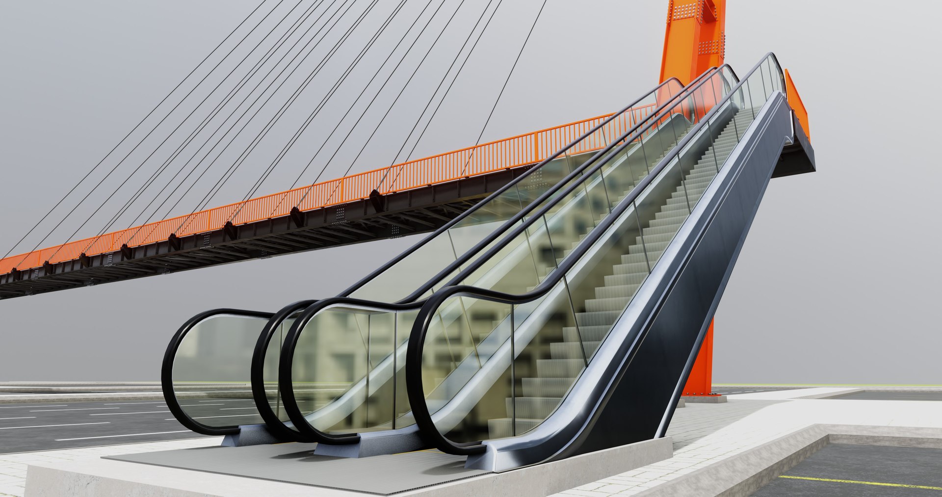 Rope Tension Pedestrian Overpass Escalator 3D model https://p.turbosquid.com/ts-thumb/M0/ikwFjZ/Rg/31/jpg/1734095324/1920x1080/fit_q87/1d539e861d16499a507429cb596e2e0faa49464e/31.jpg