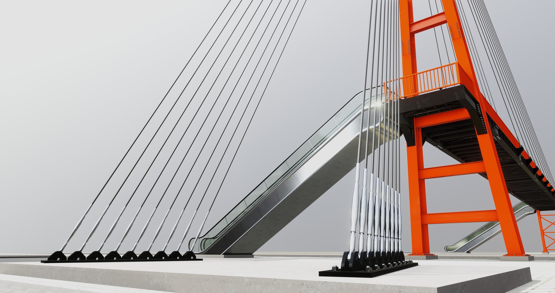 Rope Tension Pedestrian Overpass Escalator 3D model https://p.turbosquid.com/ts-thumb/M0/ikwFjZ/UP/30/jpg/1734095321/1920x1080/fit_q87/30e55e4590693be7f0931abda9ee13c709b8e1ac/30.jpg