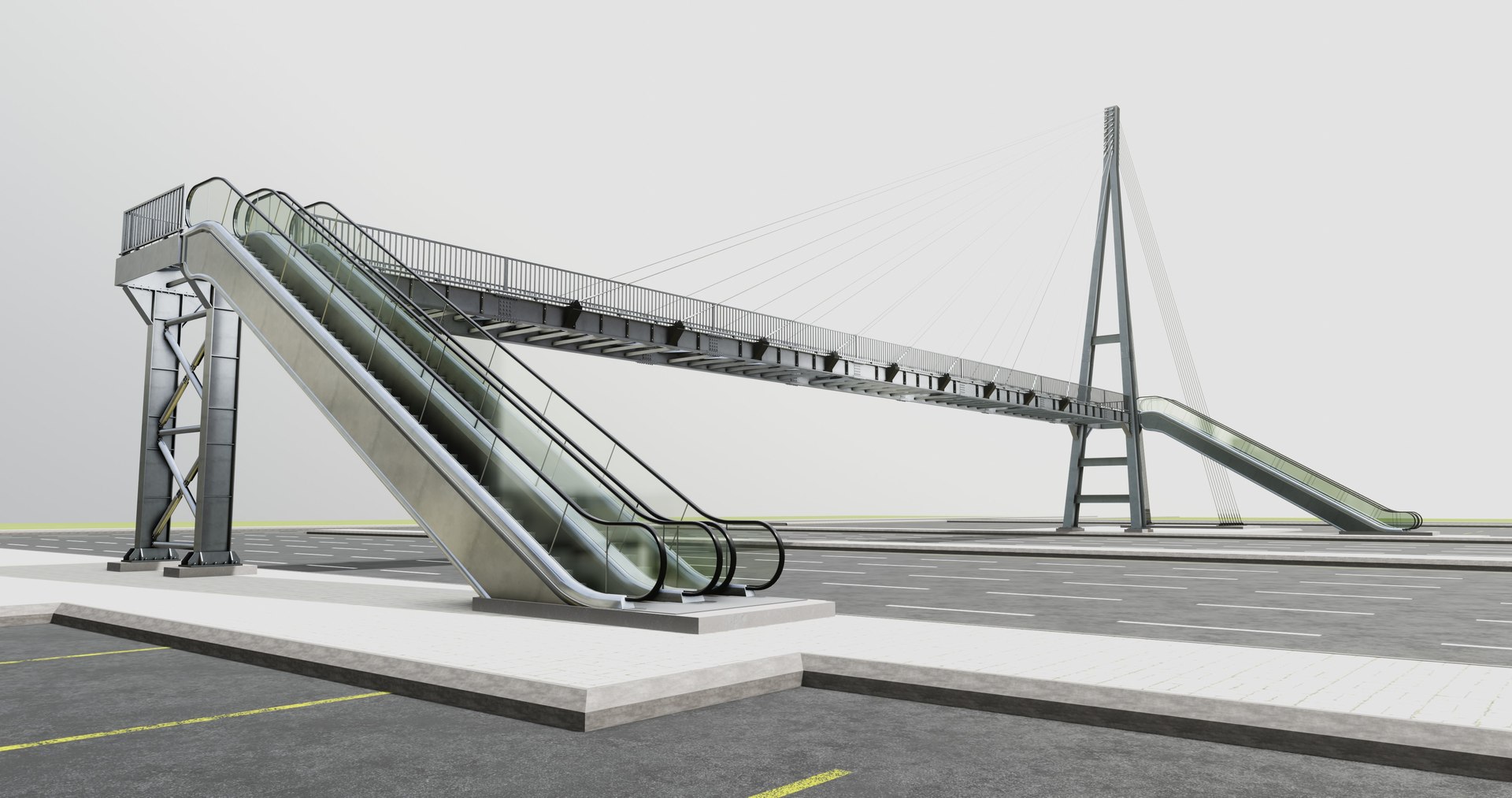 Rope Tension Pedestrian Overpass Escalator 3D model https://p.turbosquid.com/ts-thumb/M0/ikwFjZ/em/33/jpg/1734095329/1920x1080/fit_q87/d8d75254dd35c2f1b9b0791002dedb92f250a53f/33.jpg