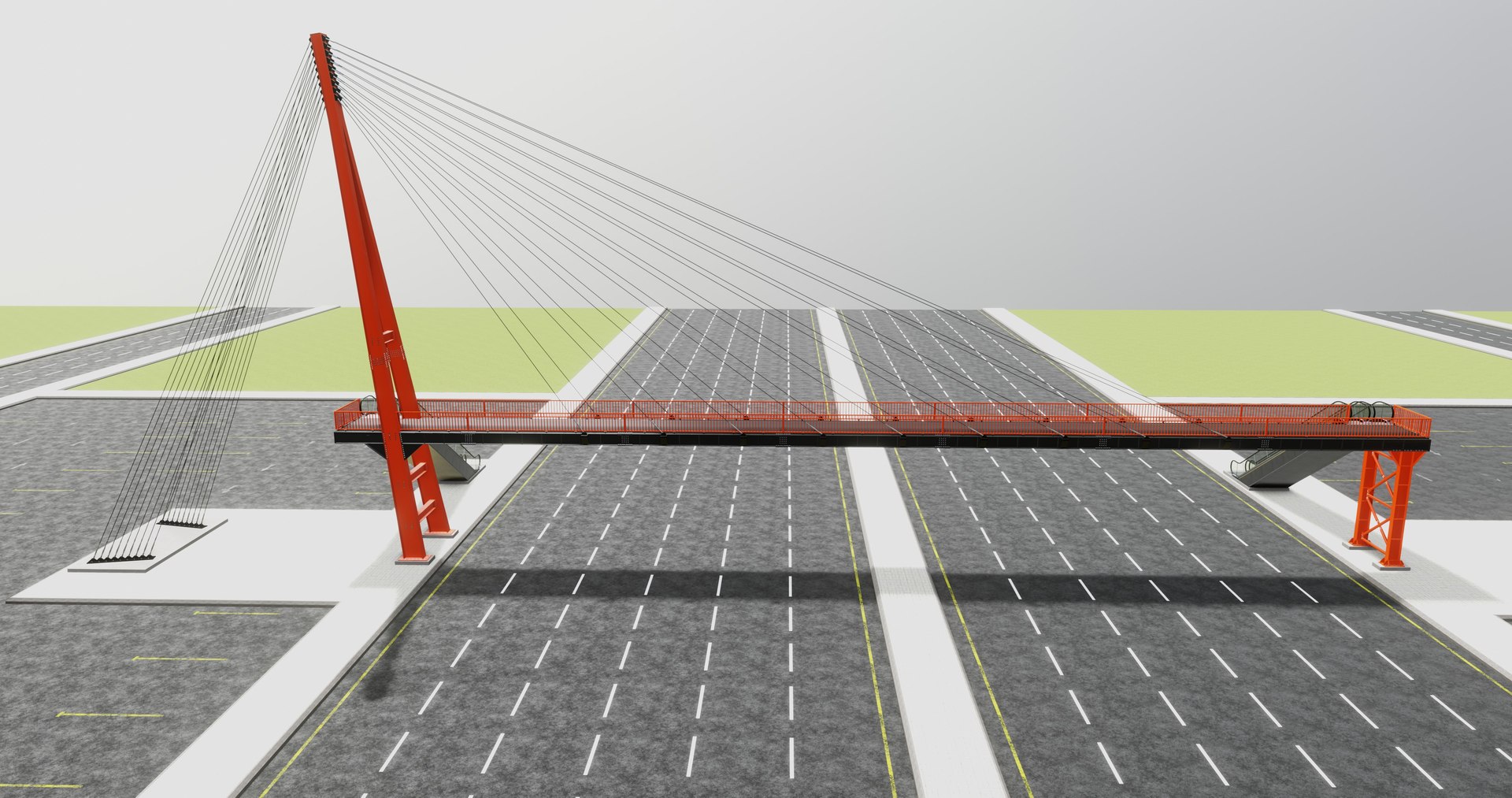 Rope Tension Pedestrian Overpass Escalator 3D model https://p.turbosquid.com/ts-thumb/M0/ikwFjZ/lV/10/jpg/1734095300/1920x1080/fit_q87/9b6c96786e6df1f8fa3c99adc7f9384aa9805cf5/10.jpg