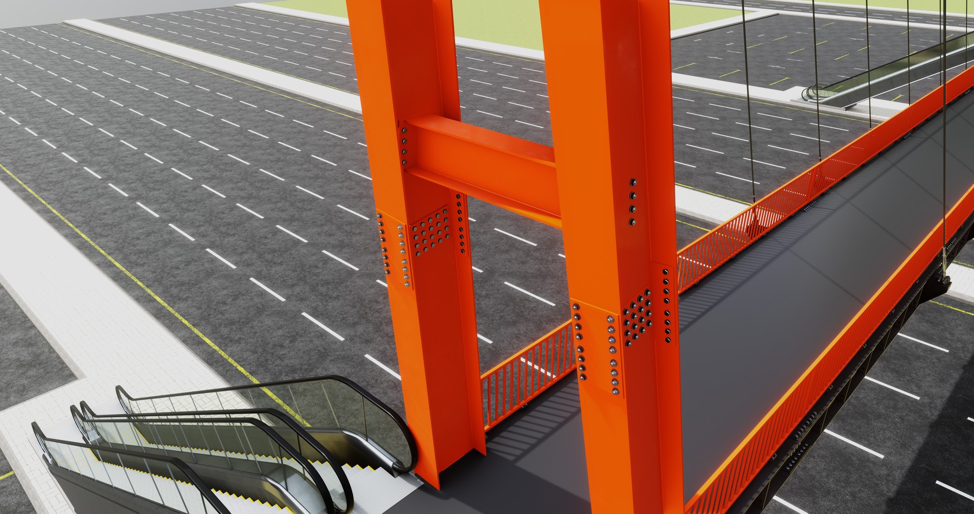 Rope Tension Pedestrian Overpass Escalator 3D model https://p.turbosquid.com/ts-thumb/M0/ikwFjZ/qz/26/jpg/1734095318/1920x1080/fit_q87/adf17d48e67ff090c753db298dbd569a4647991c/26.jpg