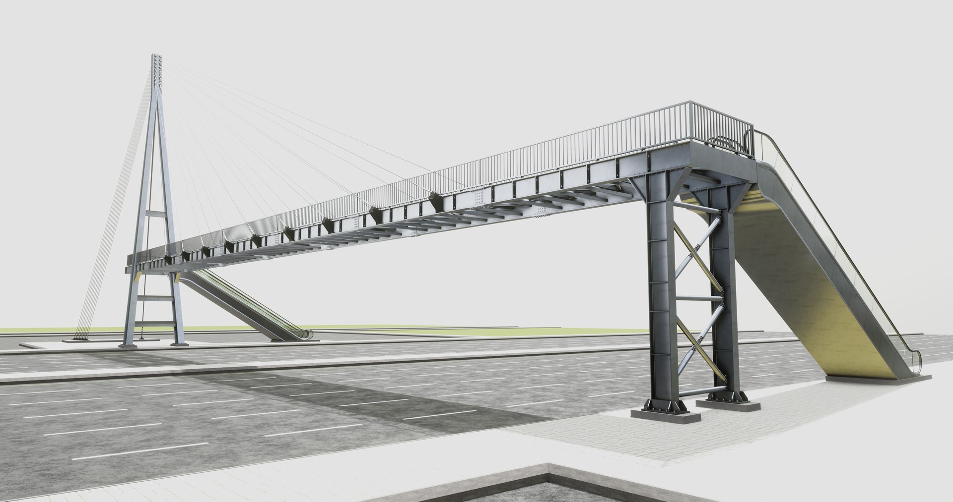 Rope Tension Pedestrian Overpass Escalator 3D model https://p.turbosquid.com/ts-thumb/M0/ikwFjZ/su/34/jpg/1734095328/1920x1080/fit_q87/b98bad0e6449f324ce6665167b0b328cb61058e8/34.jpg