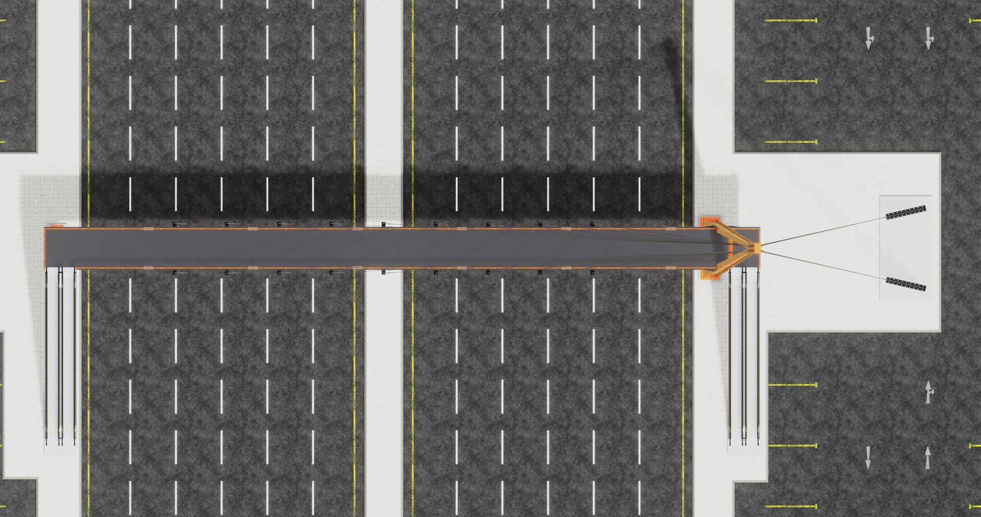 Rope Tension Pedestrian Overpass Escalator 3D model https://p.turbosquid.com/ts-thumb/M0/ikwFjZ/wM/13/jpg/1734095309/1920x1080/fit_q87/b749d240947d886763cc4b64dc593a83626d40c9/13.jpg