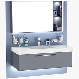 Bathroom Sink Unit Set