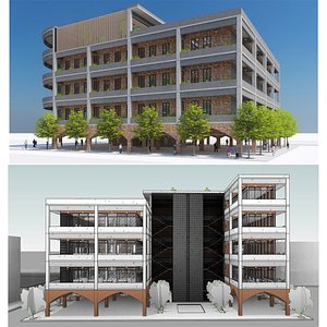 office building 3D model