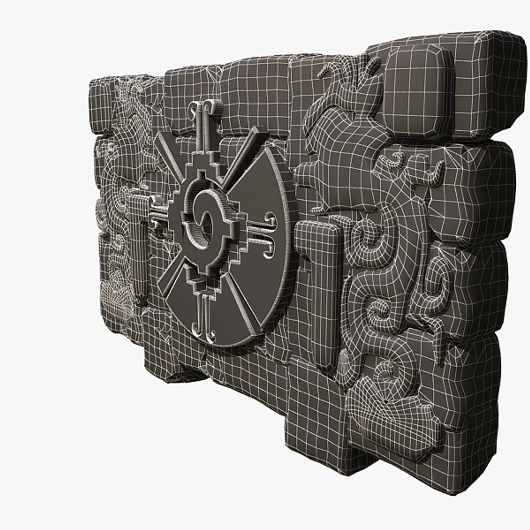 Aztec Artifact 3d Model