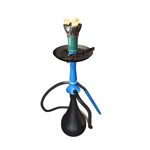 Hookah. Game ready. With coals