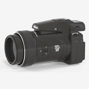3D model Nikon Coolpix P1000 Appareil Photo Bridge