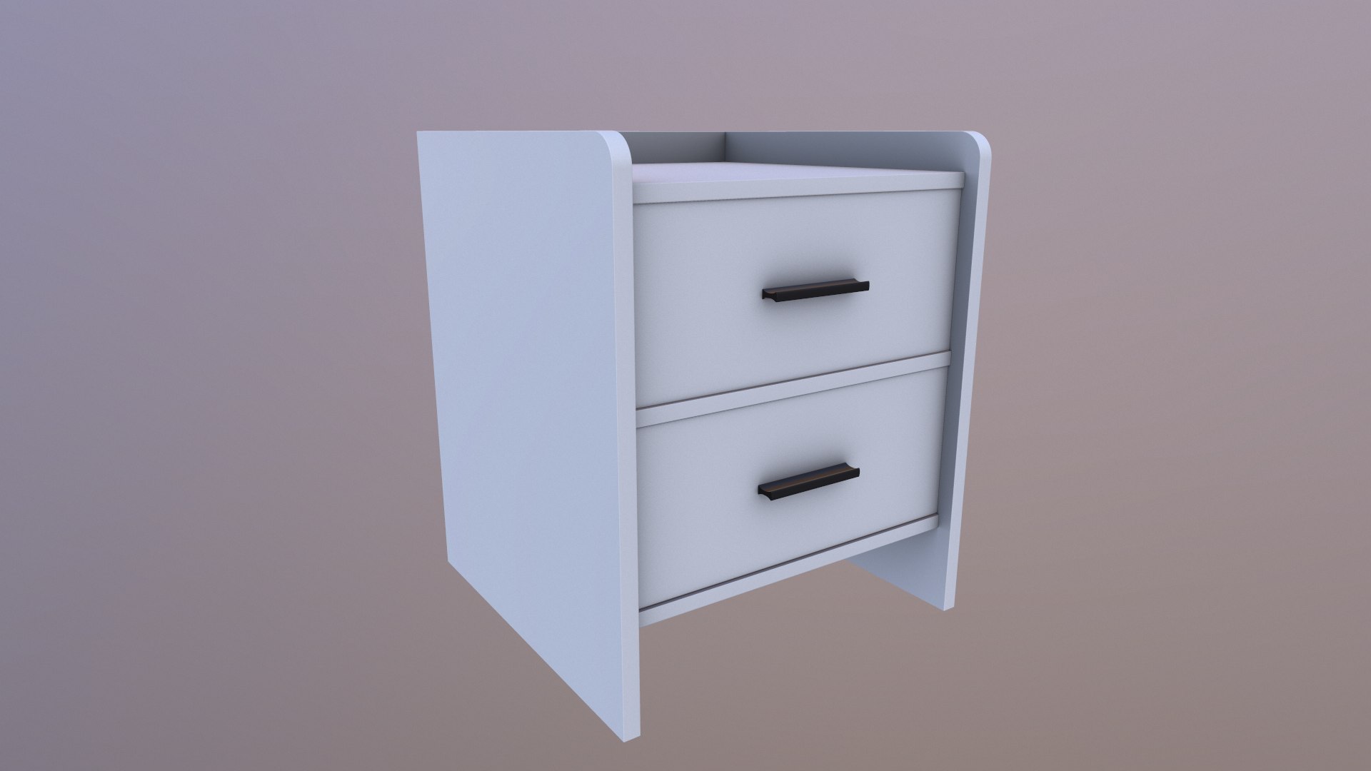 3D Bedside Table - TurboSquid 2152070