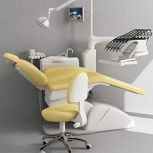 dentist chair 3d model