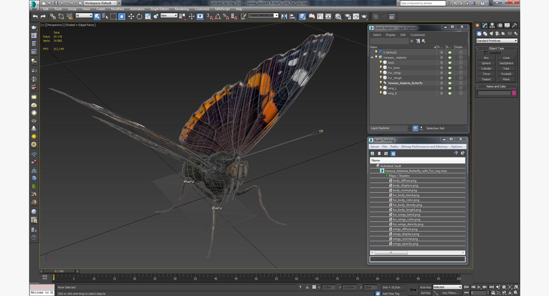 vanessa atalanta butterfly fur color 3D model https://p.turbosquid.com/ts-thumb/M1/2PkRWY/KzuanBRi/vanessaatalantabutterflywithfur3dmodel060/jpg/1502516847/1920x1080/fit_q87/0513456ce2a411e667e820776affc6cb13a14d65/vanessaatalantabutterflywithfur3dmodel060.jpg
