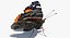 Vanessa Atalanta Motyl z futrem