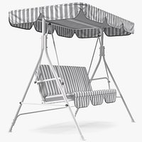 Porch Swing Grey Line