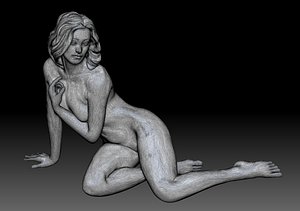 female model 3D model