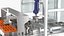 3D model Automatic PCB Insertion Machine