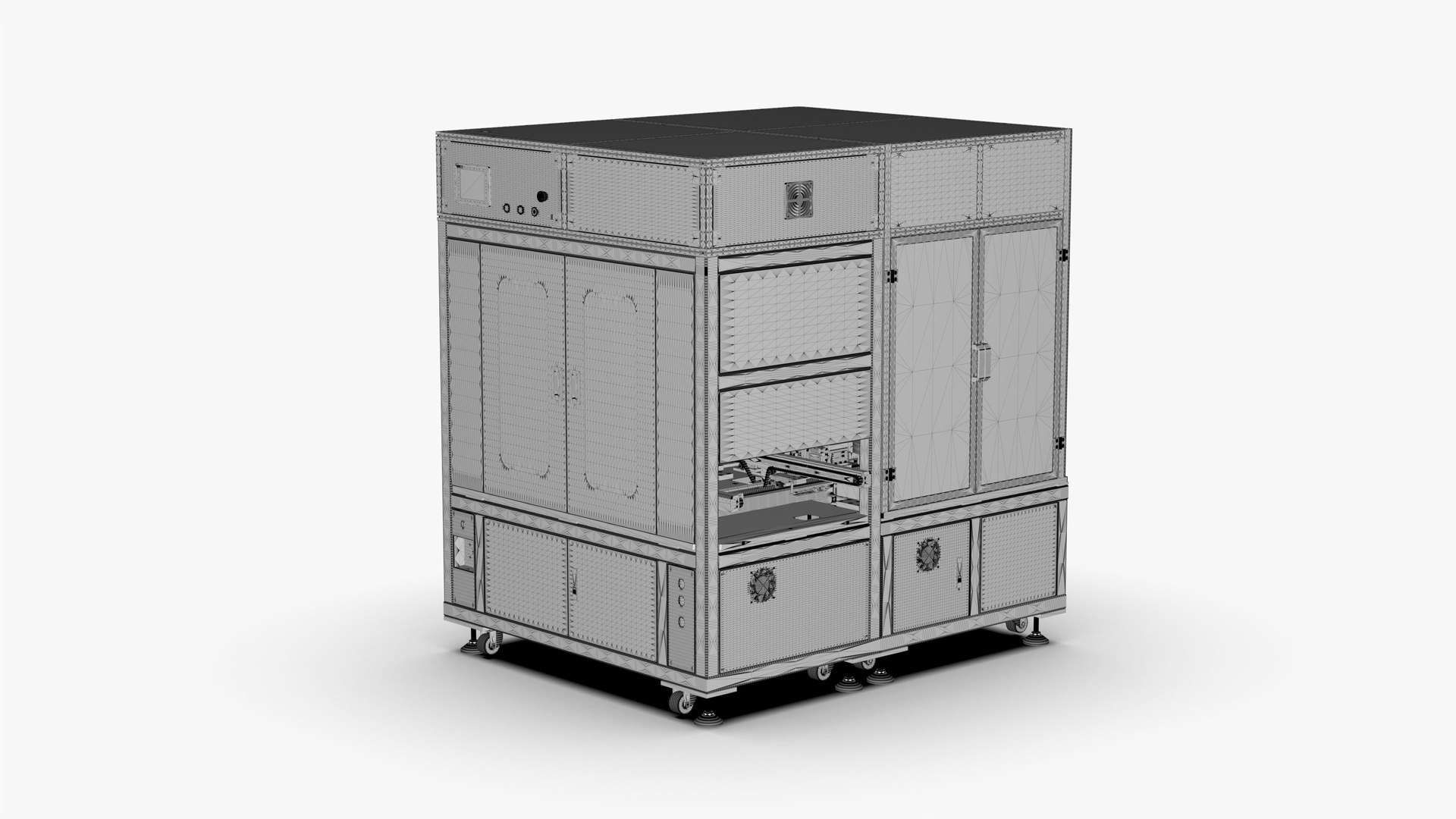 3D Model Automatic PCB Insertion Machine - TurboSquid 2215574