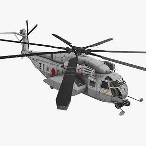 MH-53E Sea Dragon JMSDF Basic Animation --258--
